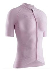 X-Bionic Koszulka kolarska w kolorze jasnoróżowym rozmiar: L. Różowe t-shirty sportowe X BIONIC, l, bez wzorów, z materiału, bez ramiączek, rowerowe. Za 369.99 zł.