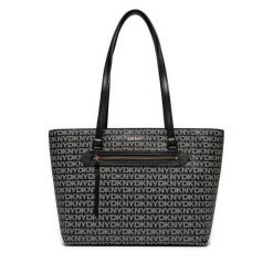 Torebka DKNY. Czarne torebki klasyczne DKNY, bez wzorów, klasyczne, bez dodatków. Za 609.99 zł.