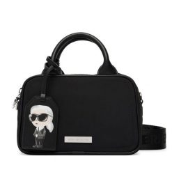 Torebka KARL LAGERFELD. Czarne torebki klasyczne KARL LAGERFELD, bez wzorów, bez dodatków. Za 649.99 zł.