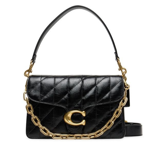 Torebka Coach. Czarne listonoszki Coach, bez wzorów, bez dodatków. Za 2,969.00 zł.