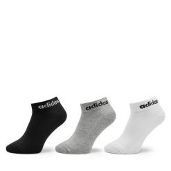 Skarpety Niskie Unisex adidas. Szare skarpetki adidas, bez wzorów. Za 39.99 zł.