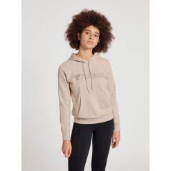 Damska bluza z kapturem Hummel Noni 2.0. Szare bluzy Hummel, xs, bez wzorów, z bawełny, sportowe, bez ramiączek, z kapturem. Za 200.50 zł.
