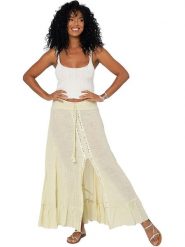 Aller Simplement Spódnica w kolorze żółtym rozmiar: 34-40. Żółte spódnice Aller Simplement, bez wzorów, z bawełny, maxi. Za 82.99 zł.