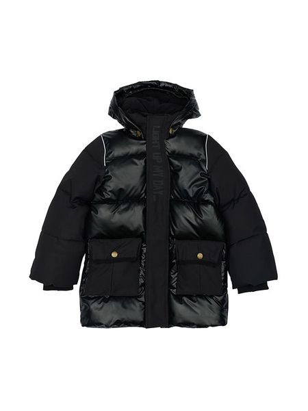 Mikk-line Parka w kolorze czarnym rozmiar: 98. Czarne płaszcze mikk-line, s, bez wzorów, bez kaptura. Za 260.99 zł.