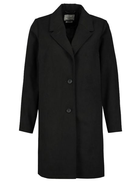 Eight2Nine Płaszcz zimowy w kolorze czarnym rozmiar: M. Szare płaszcze Eight2Nine, na zimę, m, bez wzorów, z puchu, bez kaptura. Za 92.64 zł.