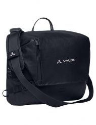Torba na ramię VAUDE CityMessenger. Czarne torby na laptopa Vaude, bez wzorów, z materiału, na ramię. Za 433.95 zł.