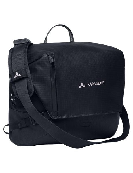 Torba na ramię VAUDE CityMessenger. Czarne torby na laptopa Vaude, bez wzorów, z materiału, na ramię. Za 429.00 zł.