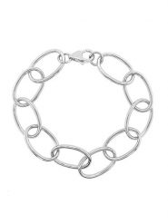 CHARM'S Srebrna bransoletka rozmiar: onesize. Szare bransoletki CHARM'S, srebrne. Za 237.17 zł.