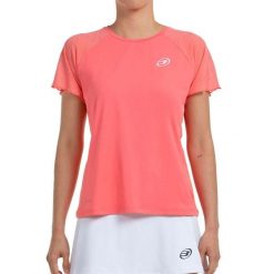 Short Sleeve T-shirt Bullpadel Dedale Woman. Czerwone t-shirty bullpadel, bez wzorów, sportowe, bez kołnierzyka, bez ramiączek. W wyprzedaży za 157.80 zł.