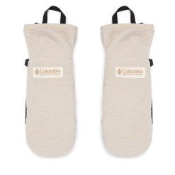 Rękawiczki Columbia. Brązowe rękawiczki Columbia, bez wzorów, z dzianiny. Za 199.99 zł.