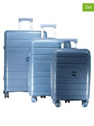 Geographical Norway 3-częściowy zestaw "Savage" w kolorze niebieskim rozmiar: onesize. Niebieskie walizki Geographical Norway. Za 391.99 zł.