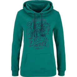 Bluza z nadrukiem bonprix szmaragdowy. Bluzy marki INOVIK. Za 74.99 zł.