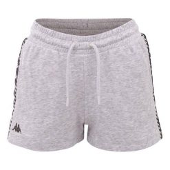 Spodenki Dziecięce Irisha. Szare szorty Kappa, bez wzorów, sportowe. Za 65.99 zł.