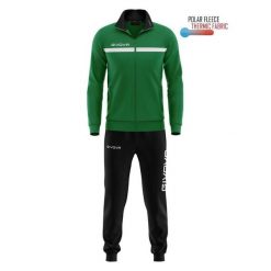 Givova One polar z pełnym zamkiem 3XS. Czarne bluzy z polaru Givova, xs, bez wzorów, z dresówki, do piłki nożnej. Za 255.99 zł.