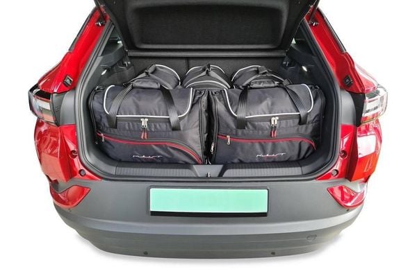 Torby Do Bagażnika Vw Id.4 Ev 2020+ 5Szt Kjust. Czarne torby podróżne KJUST, bez wzorów, z kauczuku. Za 1,555.00 zł.