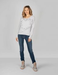 Trussardi Jeans Jeansy Slim | 56J00000 1T001531C005 | Kobieta | Granatowy. Niebieskie jeansy TRUSSARDI, bez wzorów, z bawełny. W wyprzedaży za 269.00 zł.