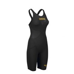 Strój kąpielowy dla kobiet Arena Powerskin Carbon Glide Ob. Czarne kombinezony Arena, l, bez wzorów, z materiału, bez kołnierzyka, bez ramiączek, długie. Za 2,048.50 zł.