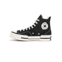 Trampki Converse Chuck 70 Plus, Dla obu płci. Czarne buty sportowe lifestyle Converse, bez wzorów, bez zapięcia. Za 502.75 zł.