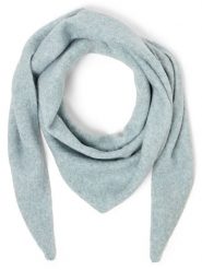 Opus szalik trójkątny z domieszką wełny Kobiety szary, ONE SIZE. Szare szaliki i kominy Opus, bez wzorów, z wełny. Za 99.95 zł.