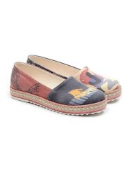 Goby Espadryle ze wzorem rozmiar: 39. Czerwone espadryle Goby, bez wzorów, bez obcasa. Za 148.96 zł.