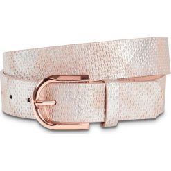 Pasek metaliczny bonprix stary jasnoróżowy - kolor czerwonego złota. Paski marki bonprix. Za 37.99 zł.