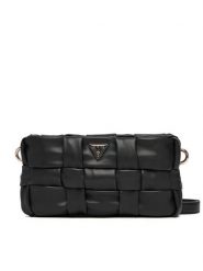 Guess Torebka HWWG80 72720 Czarny. Czarne listonoszki Guess, z aplikacjami, ze skóry, bez dodatków. Za 639.99 zł.