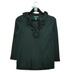 Damski czarny sweter. Czarne swetry Ralph Lauren, l, bez wzorów, bez ramiączek. Za 51.08 zł.
