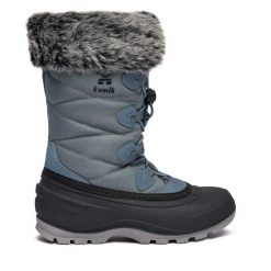Śniegowce Kamik. Niebieskie śniegowce Kamik, bez wzorów, bez zapięcia. Za 719.99 zł.