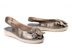 TONI PONS ERICA-FN lead, sandały damskie. Brązowe sandały Toni Pons, bez wzorów, bez obcasa, bez zapięcia. Za 318.67 zł.