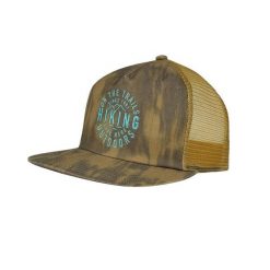 Czapka z daszkiem Buff Trucker Ikshi Fawn. Brązowe czapki z daszkiem Buff, bez wzorów, z elastanu. Za 89.99 zł.