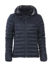 Clique Kurtka Hudson Women pikowana jak puch. Niebieskie kurtki CLIQUE, s, bez wzorów, z materiału. Za 322.70 zł.