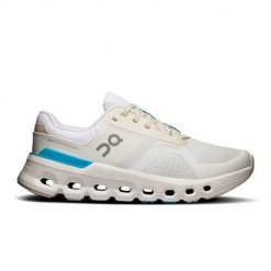 Buty do biegania damskie On Cloudrunner 2. Białe buty do biegania On, bez wzorów, bez zapięcia, do biegania. Za 962.00 zł.