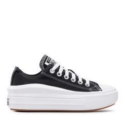 Trampki Converse. Czarne trampki Converse, bez wzorów, bez zapięcia. Za 289.99 zł.
