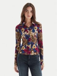 Just Cavalli Koszula 79PAL228 JS531 Kolorowy Slim Fit. Koszule Just Cavalli, bez wzorów, z wiskozy, bez kołnierzyka, bez ramiączek. Za 969.99 zł.