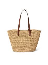 LAUREN RALPH LAUREN Torebka 431982179001 Brązowy. Brązowe shopper bag Lauren Ralph Lauren, bez wzorów, z syntetyku, bez dodatków. Za 1,199.00 zł.