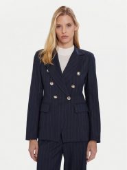 Maryley Marynarka 25IB139/M17 Granatowy Regular Fit. Niebieskie marynarki i żakiety Maryley, m, bez wzorów, z syntetyku, bez ramiączek. Za 789.99 zł.