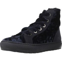 Buty GEOX D BREEDA Niebieski. Niebieskie buty trekkingowe Geox, z tkaniny, bez zapięcia. Za 366.99 zł.