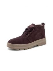 Natural world Skórzane botki w kolorze czerwonym rozmiar: 40. Czerwone botki Natural World, bez wzorów, z wełny, bez obcasa, bez zapięcia. Za 152.98 zł.