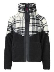 Peak Mountain Kurtka polarowa "Aliesse" w kolorze czarnym rozmiar: L. Czarne kurtki Peak Mountain, l, bez wzorów, z polaru, bez kaptura. Za 218.05 zł.