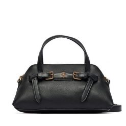 Torebka Tommy Hilfiger. Czarne torebki klasyczne Tommy Hilfiger, bez wzorów, klasyczne, bez dodatków. Za 529.99 zł.