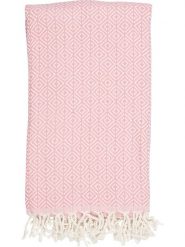 Samimi Chusta hammam w kolorze jasnoróżowym - 180 x 100 cm rozmiar: onesize. Różowe chusty Samimi, bez wzorów, z bawełny. Za 97.05 zł.