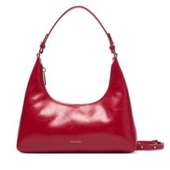 Torebka Calvin Klein. Czerwone torebki klasyczne Calvin Klein, bez wzorów, klasyczne, bez dodatków. Za 489.99 zł.