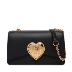 Torebka LOVE MOSCHINO. Czarne torebki klasyczne Love Moschino, bez wzorów, klasyczne, bez dodatków. Za 1,099.00 zł.