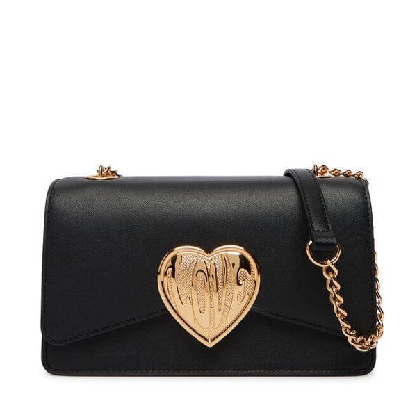 Torebka LOVE MOSCHINO. Czarne torebki klasyczne Love Moschino, bez wzorów, klasyczne, bez dodatków. Za 664.99 zł.
