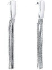 MENTHE À L'O Posrebrzane kolczyki-wkrętki rozmiar: onesize. Szare kolczyki MENTHE À L'O, posrebrzane. Za 170.07 zł.