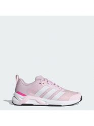 Adidas Buty na siłownię 150793 Różowy. Czerwone buty treningowe adidas, bez wzorów, bez zapięcia, na fitness i siłownię. Za 398.99 zł.
