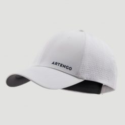 CZAPKA SPORTOWA Z DASZKIEM tenis TC 900 ROZMIAR 56. Białe czapki z daszkiem ARTENGO, bez wzorów, z elastanu, sportowe. Za 39.99 zł.