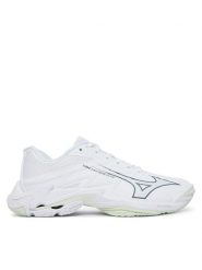 Mizuno Buty halowe Wave Lightning Elite V1GC2600 Biały. Białe buty treningowe Mizuno, bez wzorów, z materiału, bez zapięcia. Za 689.99 zł.