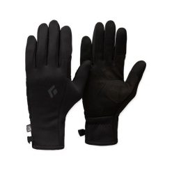 Rękawice sportowe Black Diamond Heavyweight Screentap Liners pięciopalczaste. Czarne rękawiczki Black Diamond, bez wzorów, sportowe. Za 154.99 zł.