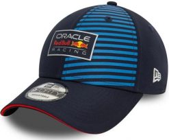 Czapka Red Bull F1 Team New Era 9FORTY granatowa. Niebieskie czapki z daszkiem RED BULL, na lato, z aplikacjami, z bawełny, klasyczne. Za 179.99 zł.